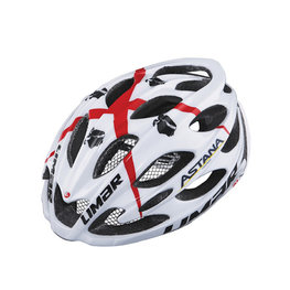LIMAR Cyklistická prilba - ULTRALIGHT+ - biela/čierna/červená