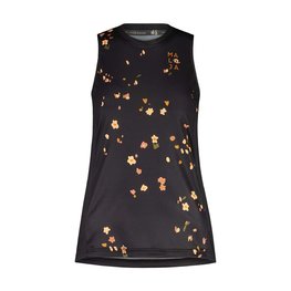 MALOJA Cyklistické tričko bez rukávov - TRECIMEM. LADY - čierna