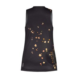 MALOJA Cyklistické tričko bez rukávov - TRECIMEM. LADY - čierna