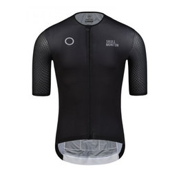 MONTON Cyklistický dres s krátkym rukávom - SPIRIT - čierna