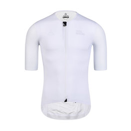 MONTON Cyklistický dres s krátkym rukávom - WIND - biela