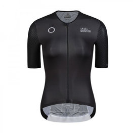 MONTON Cyklistický dres s krátkym rukávom - SPIRIT LADY - čierna