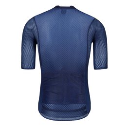 MONTON Cyklistický dres s krátkym rukávom - PRO CARBONFIBER - modrá