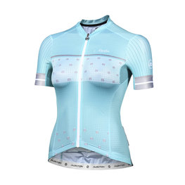 MONTON Cyklistický dres s krátkym rukávom - MOUNTAIN TOP LADY - zelená