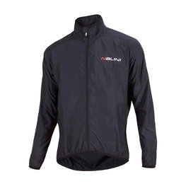 NALINI Cyklistická vetruodolná bunda - ARIA - čierna