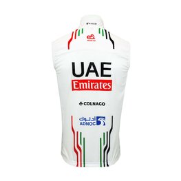 PISSEI Cyklistická vesta - UAE TEAM EMIRATES 2024 - biela