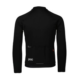 POC Cyklistický dres s dlhým rukávom zimný - THERMAL LITE  - čierna