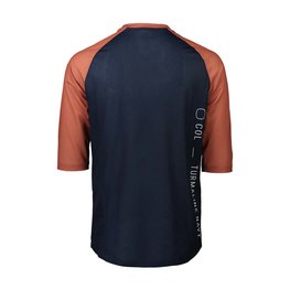 POC Cyklistický dres s krátkym rukávom - MTB PURE 3/4 - modrá/oranžová