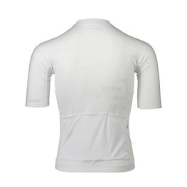 POC Cyklistický dres s krátkym rukávom - PRISTINE PRINT - biela