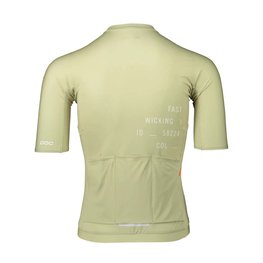 POC Cyklistický dres s krátkym rukávom - PRISTINE PRINT - svetlo zelená