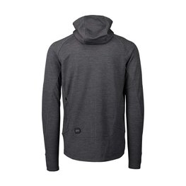 POC mikina - MERINO ZIP HOOD - šedá