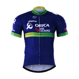 BONAVELO Cyklistický dres s krátkym rukávom - ORICA 2017 - modrá