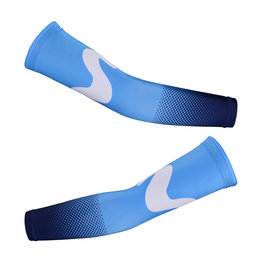 BONAVELO Cyklistické návleky na ruky - MOVISTAR 2019 - modrá