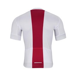 BONAVELO Cyklistický dres s krátkym rukávom - POLAND I. - biela/červená