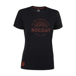 ROCDAY Cyklistický dres s krátkym rukávom - MONTY LADY - červená/čierna