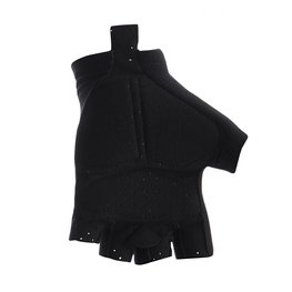 SANTINI Cyklistické rukavice krátkoprsté - BRISK - čierna