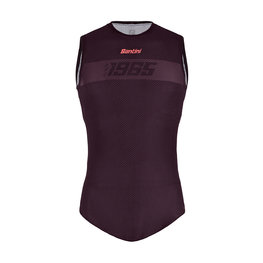 SANTINI Cyklistické tričko s krátkym rukávom - 1965 - bordová