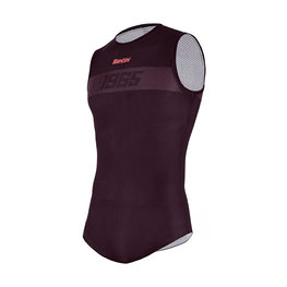 SANTINI Cyklistické tričko s krátkym rukávom - 1965 - bordová