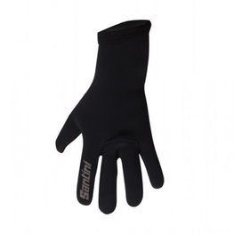 SANTINI Cyklistické rukavice dlhoprsté - NEO BLAST NEOPRENE - čierna