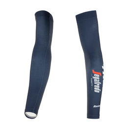 SANTINI Cyklistické návleky na ruky - TREK SEGAFREDO 2020 - modrá