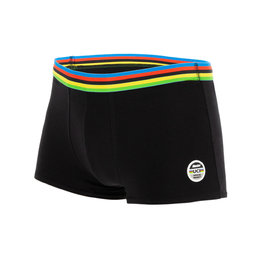 SANTINI Boxerky - UCI RAINBOW - čierna