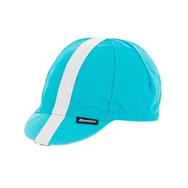 SANTINI Cyklistická čiapka - UCI RAINBOW - svetlo modrá