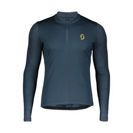 SCOTT Cyklistický dres s dlhým rukávom letný - ENDURANCE 10 SUMMER - modrá