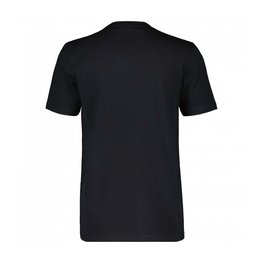 SCOTT Cyklistické tričko s krátkym rukávom - ICON SS - čierna/biela