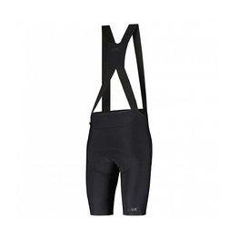 SCOTT Cyklistické nohavice krátke s trakmi - RC PREMIUM ++++ 2022 - šedá/čierna