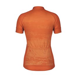 SCOTT Cyklistický dres s krátkym rukávom - ENDURANCE 30 - oranžová