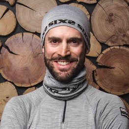 SIX2 Cyklistická čiapka - SCX MERINOS - šedá