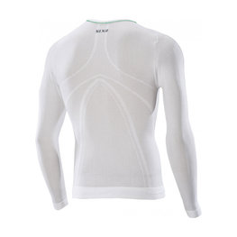 SIX2 Cyklistické tričko s dlhým rukávom - TS2L SUPERLIGHT - biela