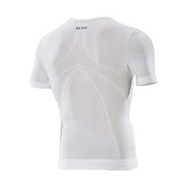 SIX2 Cyklistické tričko s krátkym rukávom - TS1L SUPERLIGHT - biela