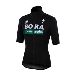 SPORTFUL Cyklistický dres s krátkym rukávom - BORA HANSGROHE - čierna