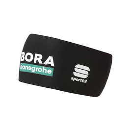 SPORTFUL Cyklistická čelenka - BORA HANSGROHE 2020 - čierna/zelená