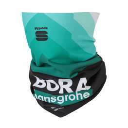 SPORTFUL Cyklistický nákrčník - BORA HANSGROHE 2019 - čierna/zelená