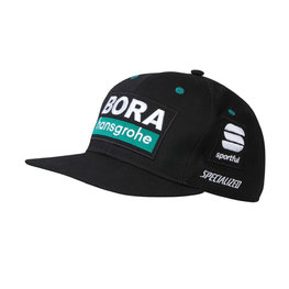 SPORTFUL Cyklistická čiapka - BORA HANSGROHE 2019 - čierna