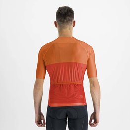 SPORTFUL Cyklistický dres s krátkym rukávom - LIGHT PRO - oranžová
