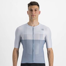 SPORTFUL Cyklistický dres s krátkym rukávom - LIGHT PRO - šedá