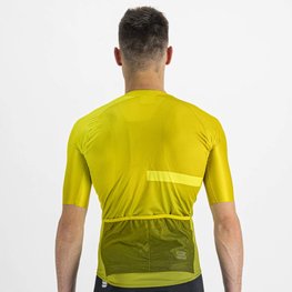 SPORTFUL Cyklistický dres s krátkym rukávom - BOMBER - žltá
