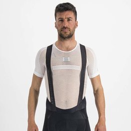 SPORTFUL Cyklistické tričko s krátkym rukávom - 2ND SKIN - biela