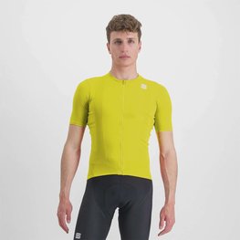 SPORTFUL Cyklistický dres s krátkym rukávom - MATCHY - žltá