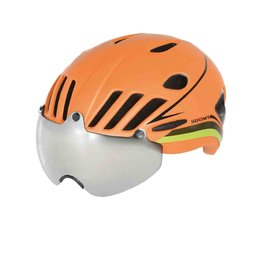 SUOMY Cyklistická prilba - VISION - čierna/oranžová