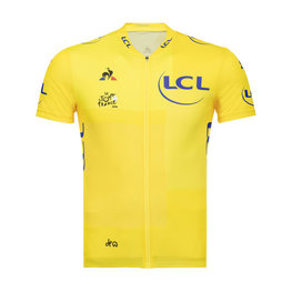 Cyklistický dres s krátkym rukávom - TOUR DE FRANCE 2018 - žltá