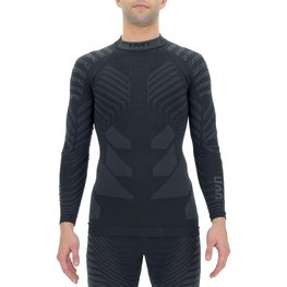 UYN Cyklistické tričko s dlhým rukávom - RESILYON  - čierna