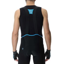 UYN Cyklistické tielko - CYCLIST - čierna/šedá