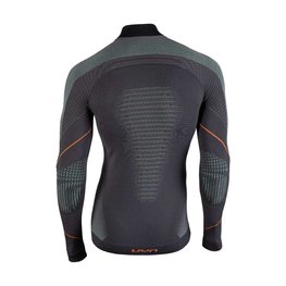 UYN Cyklistické tričko s dlhým rukávom - EVOLUTYON - zelená/čierna