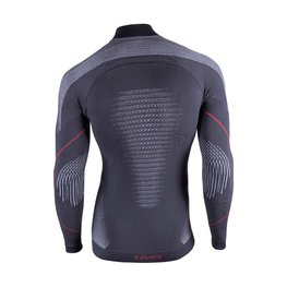 UYN Cyklistické tričko s dlhým rukávom - EVOLUTYON - čierna/šedá