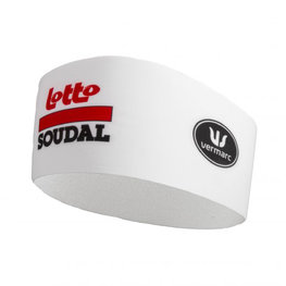 Cyklistická čelenka - LOTTO SOUDAL - biela