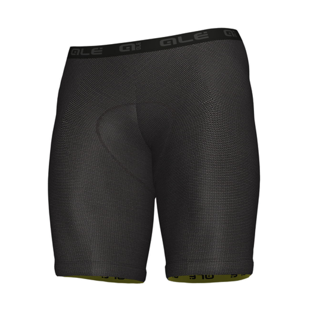 ALÉ Boxerky - ENDURO PADDED LINER - čierna S